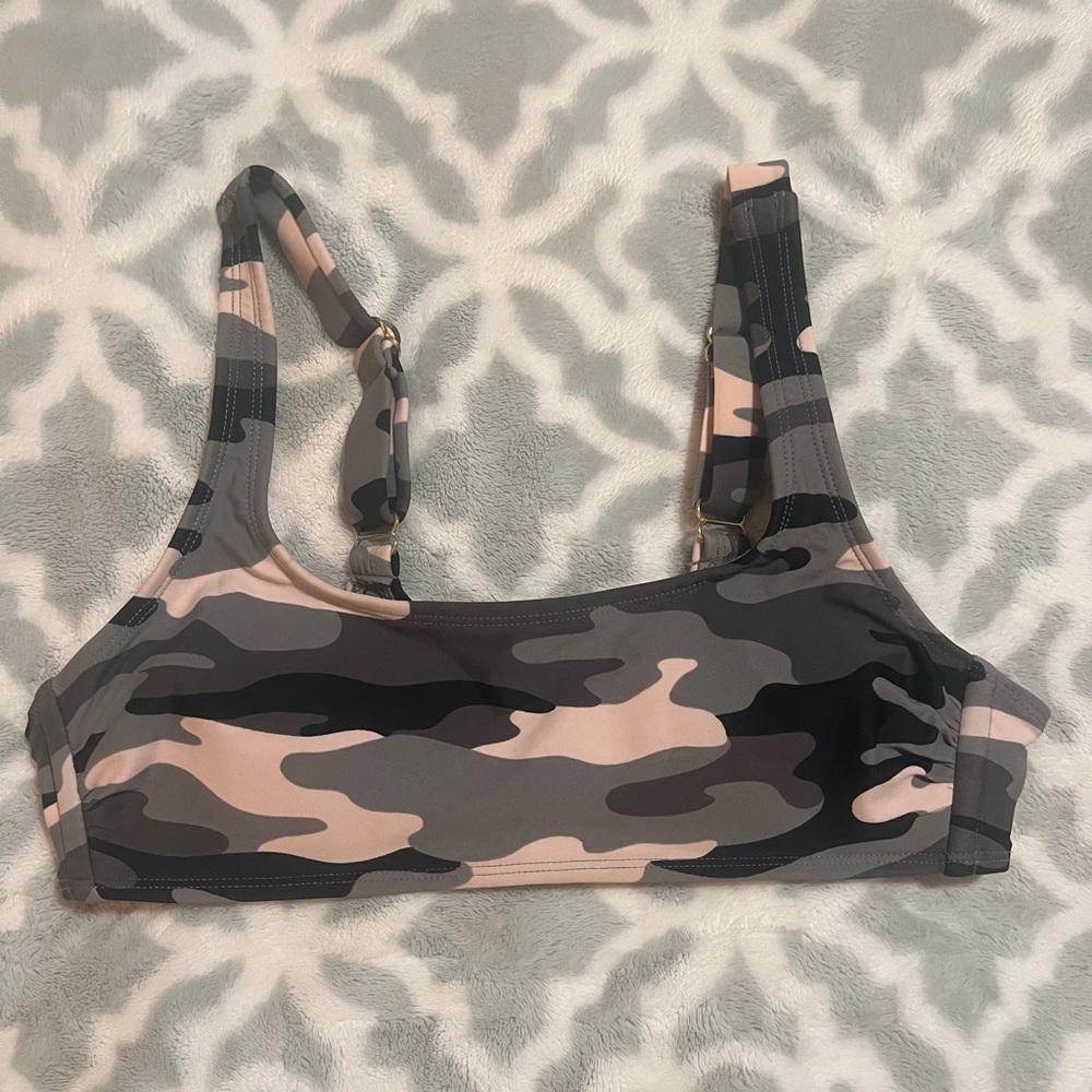 Women’s Padded Camo Bikini Top
